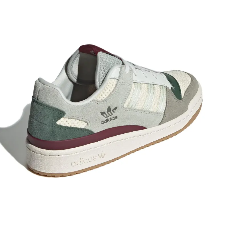 Adidas Originals FORUM Anti Slip Wear Resistant Low Top Casual Shoes Unisex Green-3