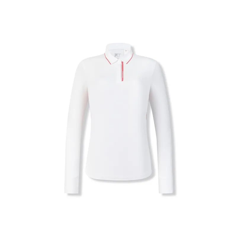 FILA Polo Shirt Women's Jade White-2