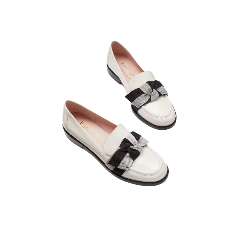Kate Spade Leandra Loafers Women's White-2