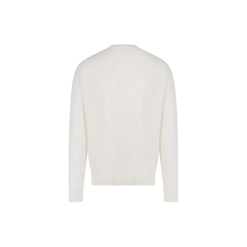 Moncler FW22 Cashmere Sweaters Men White-1