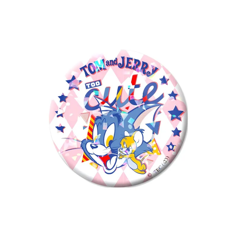 OTRAINBOW Tom And Jerry Characters Tom And Jerry Double Flash Reflective Embossed Badges-1