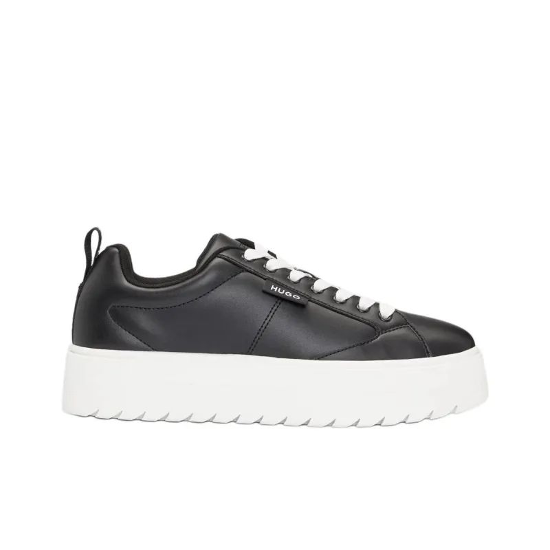 HUGO BOSS Low-Top Skateboard Shoes Women's Black-1
