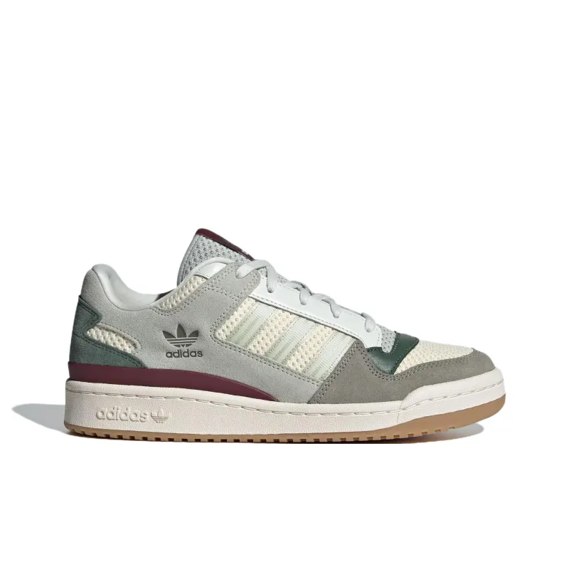 Adidas Originals FORUM Anti Slip Wear Resistant Low Top Casual Shoes Unisex Green-1