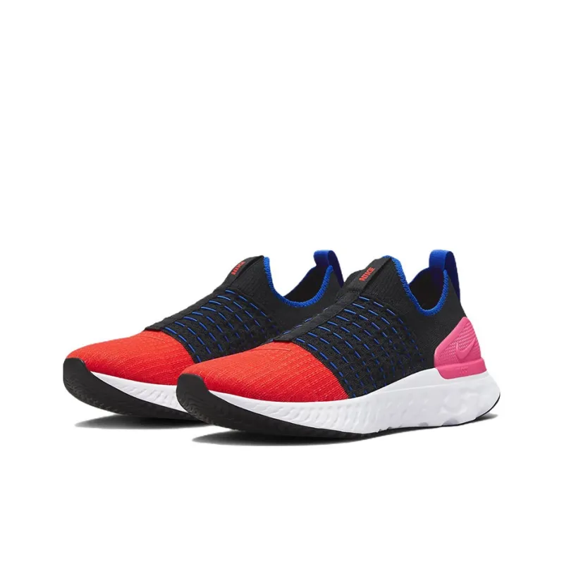 Nike React Phantom Run Flyknit 2 Black Hyper Pink Women's-2