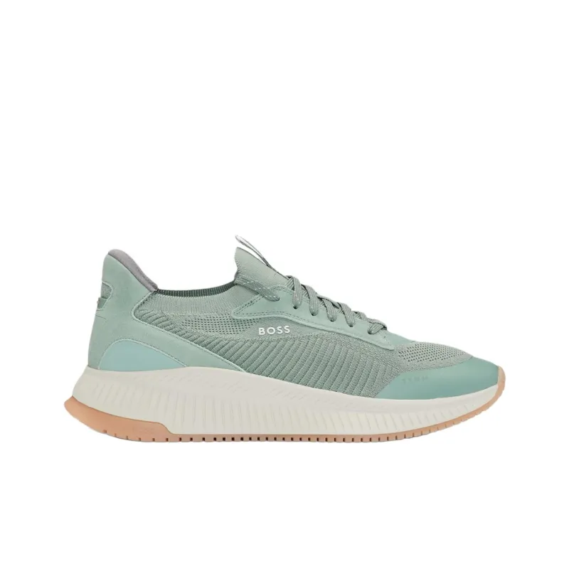 HUGO BOSS Low-Top Casual Shoes Men's Green-1
