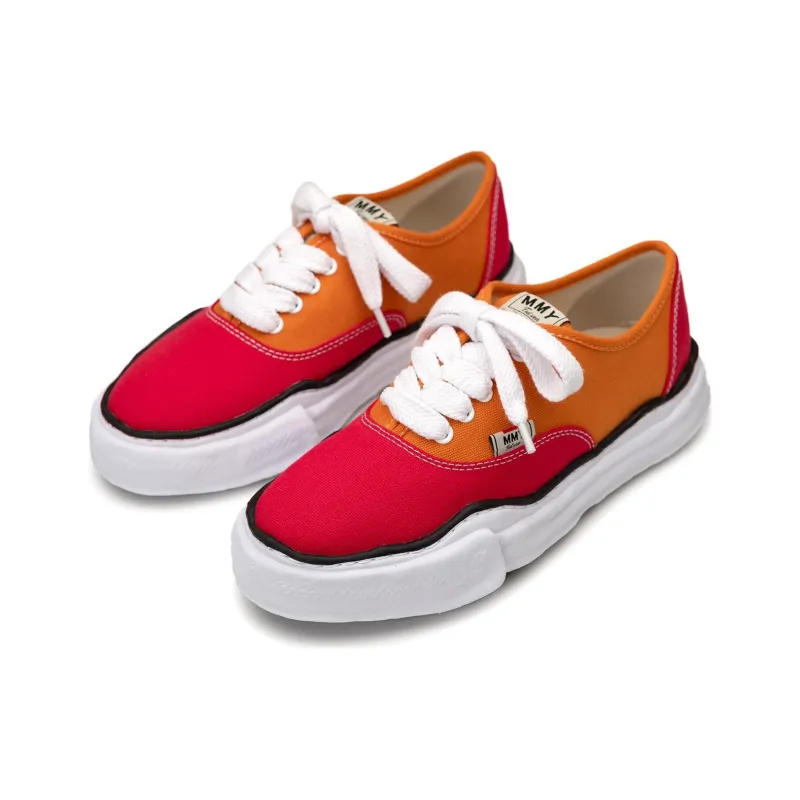 MIHARA YASUHIRO Baker Anti Slip Wear Resistant Low Top Skateboard Shoes Unisex Red Orange-2