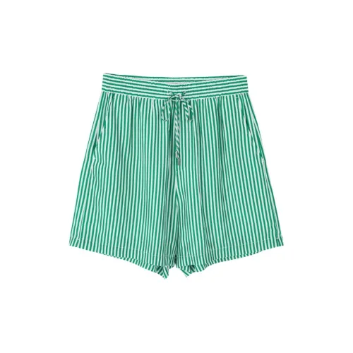 URLAZH Casual Shorts Women's Bright Green