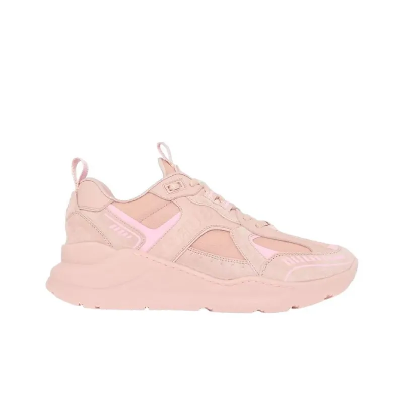 Burberry Logo Low-Top Trainer Dusty Pink Women's-1