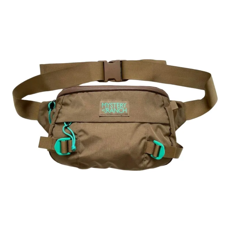 MYSTERY RANCH Nylon Fanny Pack Regular Unisex Sand Fox Brown-1