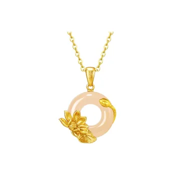 MAMADESHOUHU Chalcedony Jade Necklaces Women's
