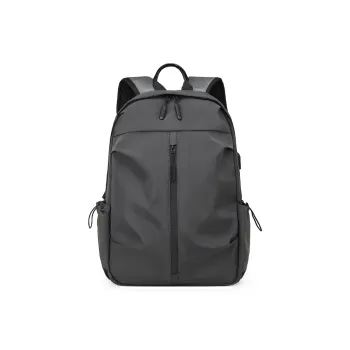 Techson Oxford Backpack Unisex Gray/Black/Blue