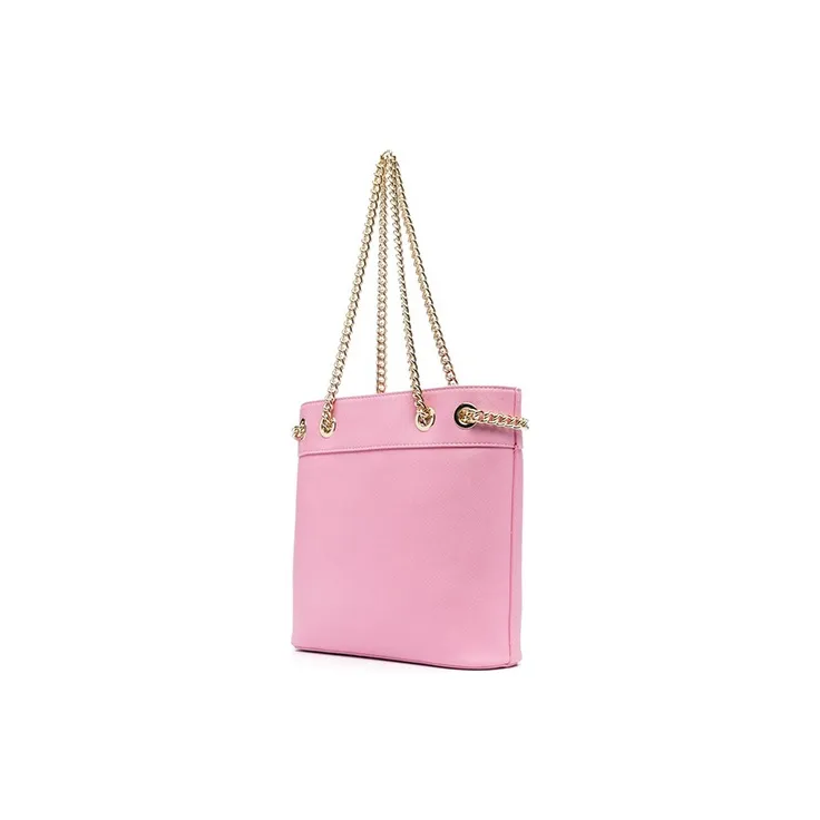 VERSACE JEANS COUTURE Polyurethane Handbag Shoulder Bag Women's Pink-1
