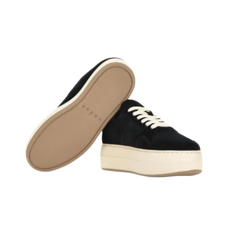 HOGAN Skyscraper Low Top Skateboard Shoes Women's Black-5