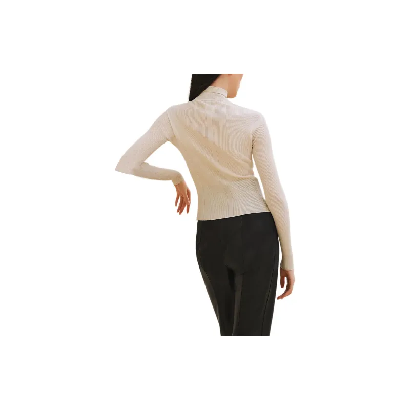 HERMES FW24 Knitwear Women's Gray White-1