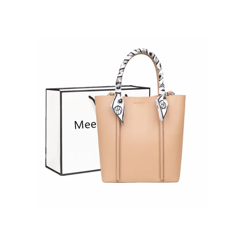 Fitchell Versatile Cow Leather Crossbody Bag Niche Design Commute Handbag Shoulder Bag Women's-0