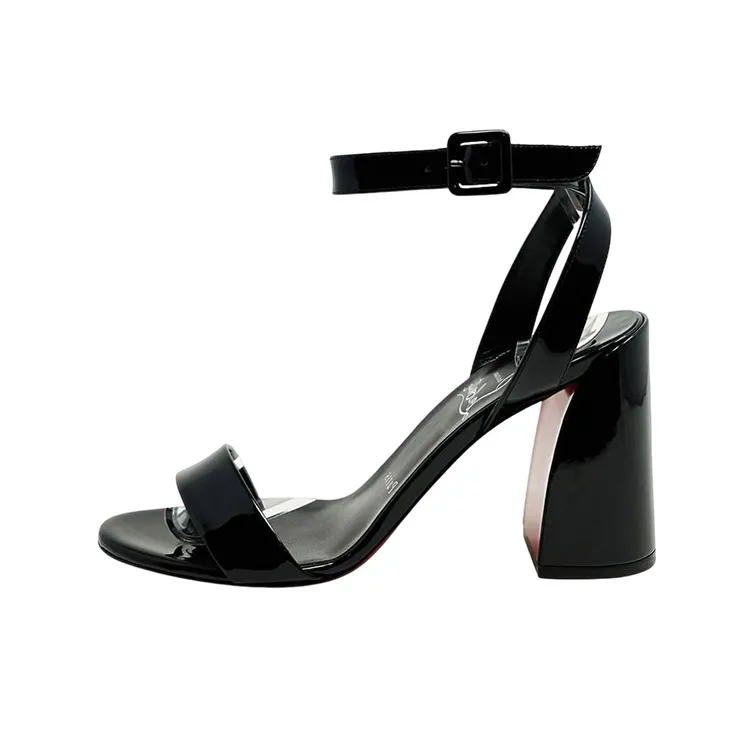 CL One Strap Sandals Women's Black-0