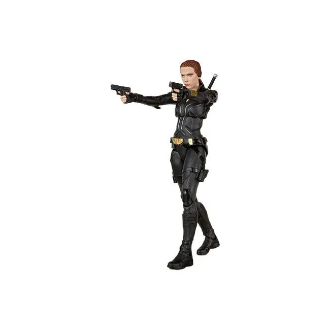 BANDAI Black Widow Bandai SHF The Avengers Action Figure 14.5cm Scale Figures-2