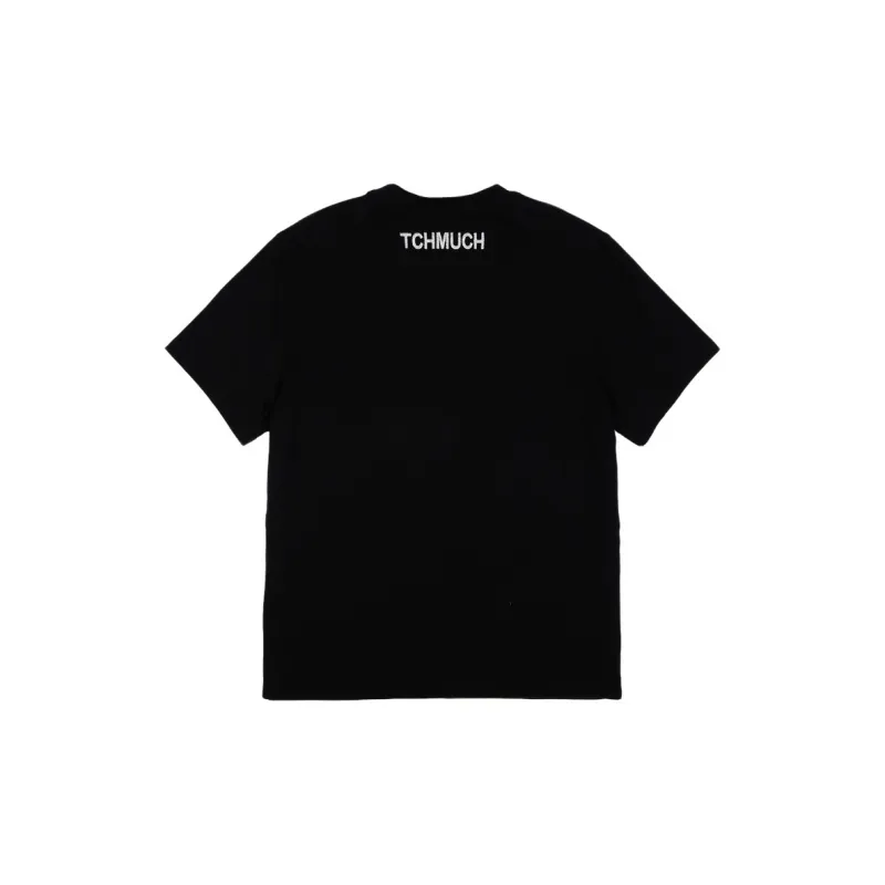 TCH T-Shirt Unisex Black Base With Silver Logo-1