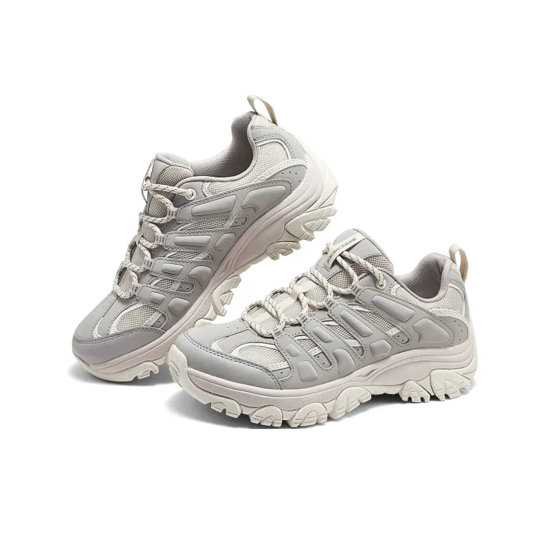 Skechers OUTDOOR Wear Resistant Support Balance Lightweight Rebound Low Top Outdoor Shoes Women's Gray-4
