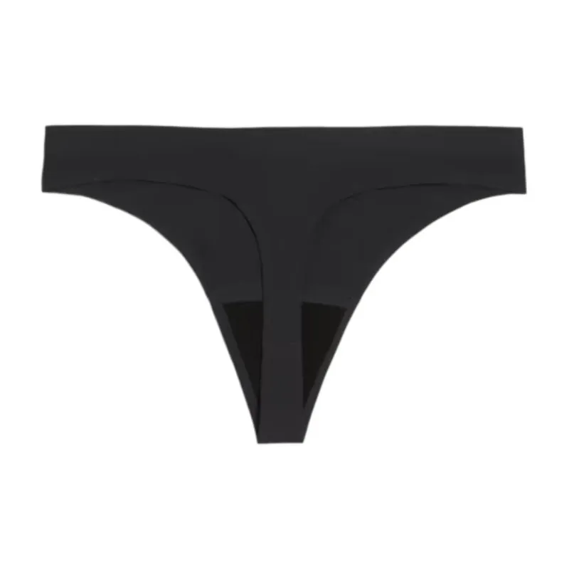 PUMA Modibodi Seamfree Active Thong Underpants Women's 1 Pack Black-1