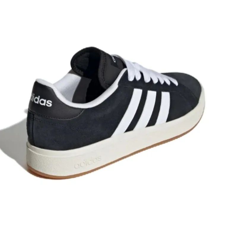 Adidas Grand Court Base 00s Core Black Cloud White Gum-2