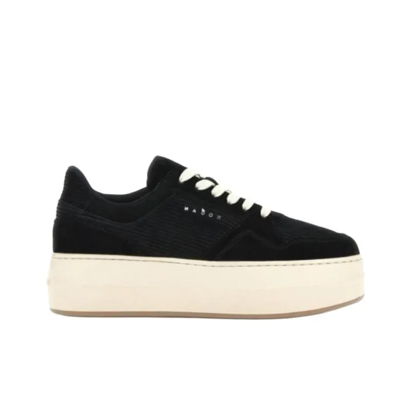 HOGAN Skyscraper Low Top Skateboard Shoes Women's Black-1