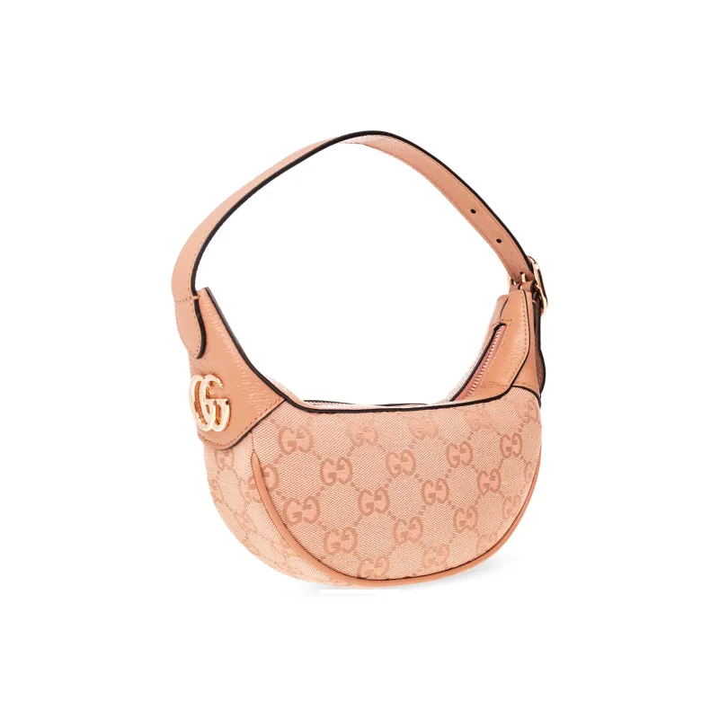GUCCI Ophidia Canvas Handbag, Shoulder Bag Women's Pink-1