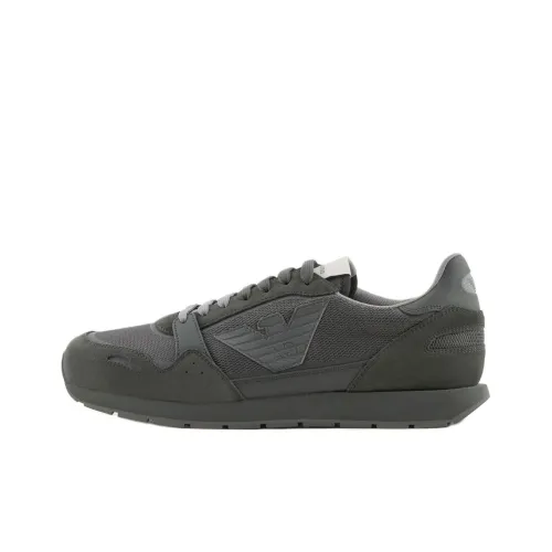EMPORIO ARMANI Low-Top Casual Shoes Men's Dark Green