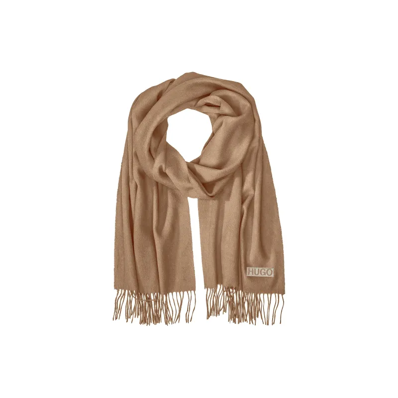 HUGO BOSS Knit Scarves Men Brown-0