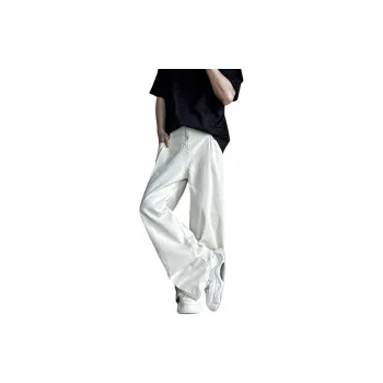M MAICCO Jeans Unisex White