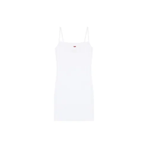 DIESEL Slip Dresses Women's White