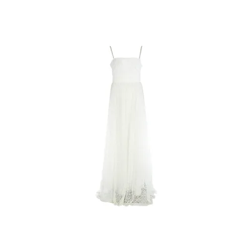 Marie Elie Slip Dresses Women's White