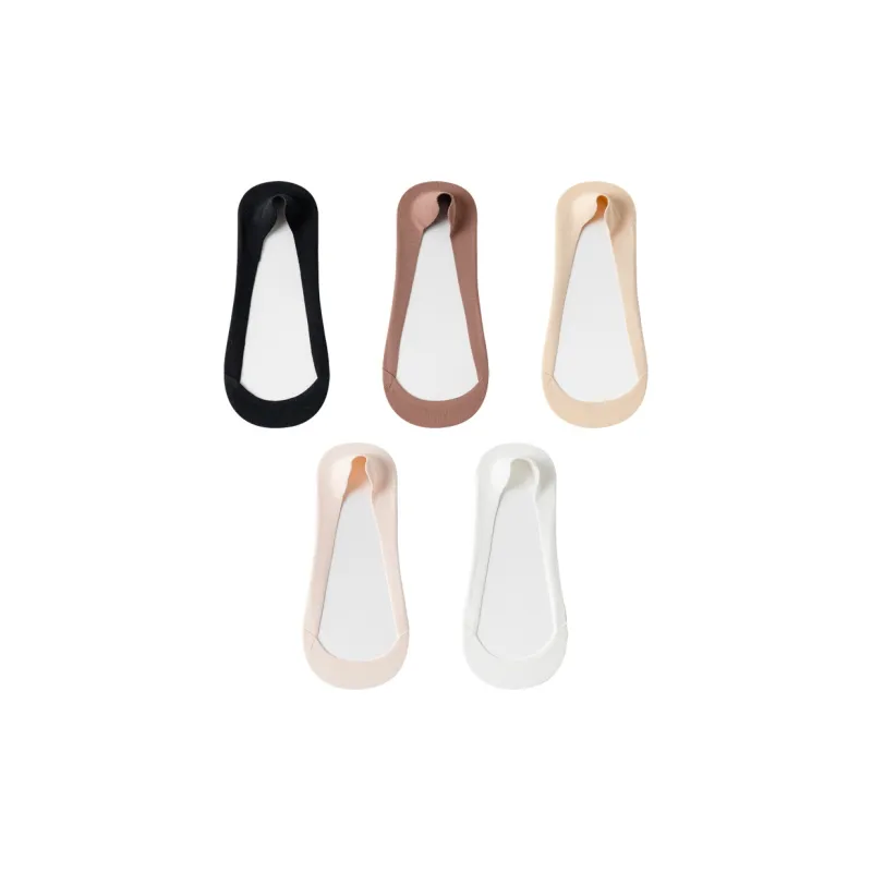 MIIOW Cool One Summer Series No Show Socks Women's 5 Pack-6