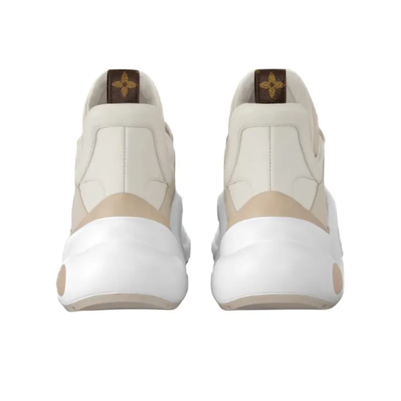 LOUIS VUITTON Archlight Low-Top Casual Shoes 5cm Women's Beige-3