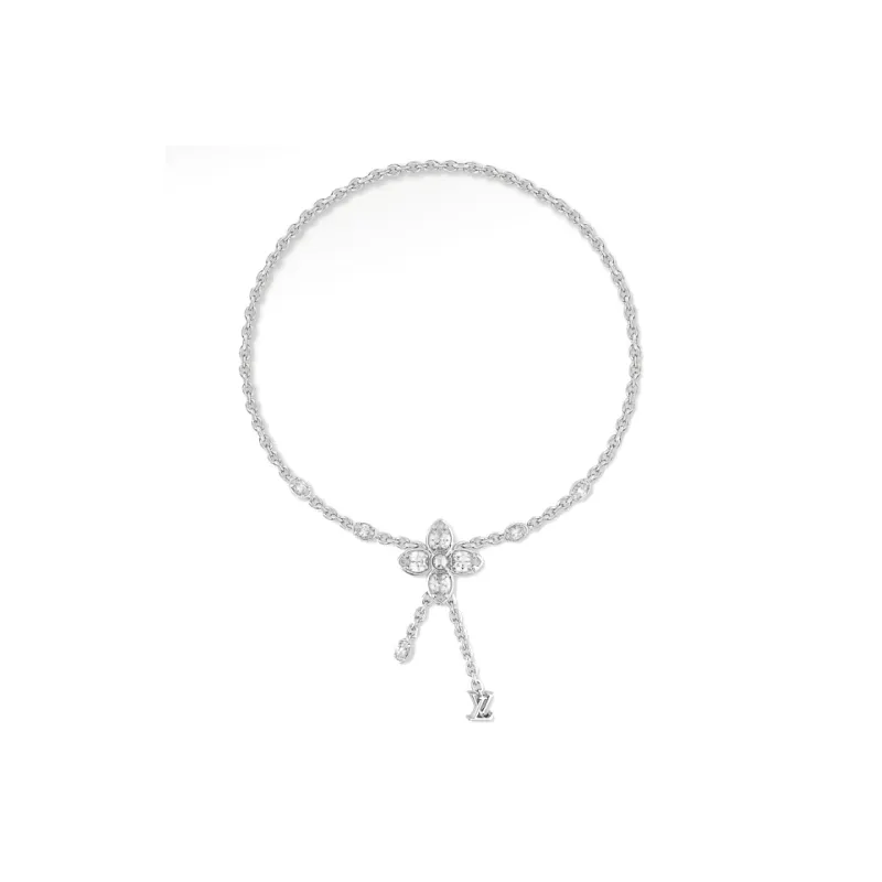 LOUIS VUITTON Metal Necklaces Women's Silver-0