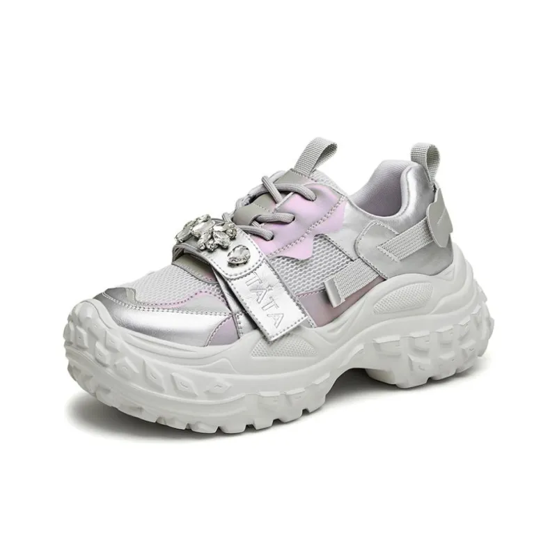 Tata Chunky Sneakers Women's Ecru-7