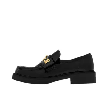 LOUIS VUITTON Academy Loafers Women's Black