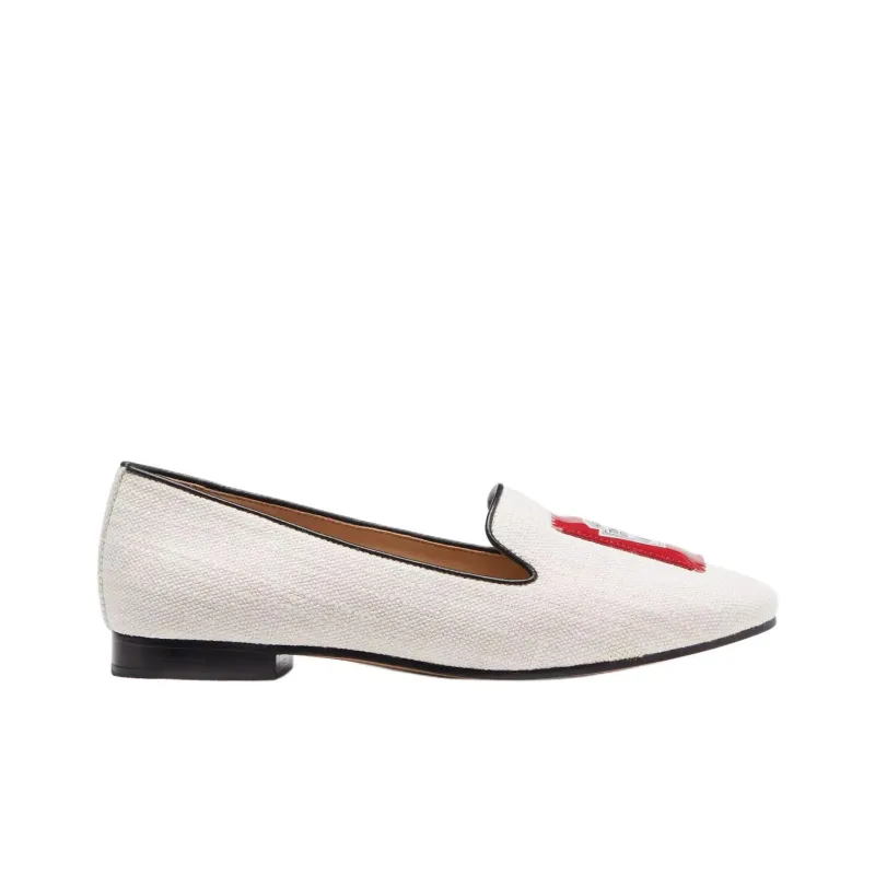 Kate Spade Heinz Casual Single Shoes Women's White-1