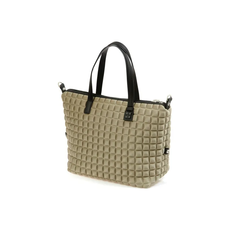 BPRIME 3D Cube Molded Fabric Shoulder Bag Crossbody Bag Handbag Women's Planet Color-1