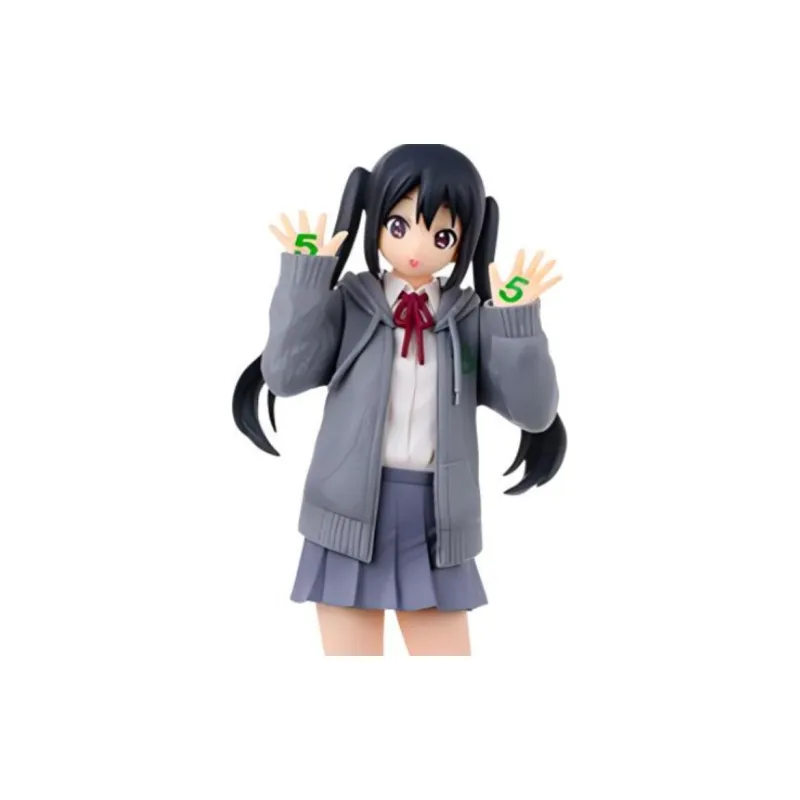 BANPRESTO Glass Factory, K on!, Azusa Nakano 5th Anniversary Commemoration Bonus Gifts 17cm-3