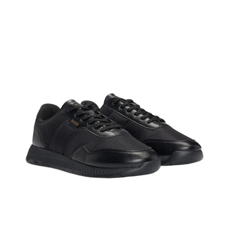 HUGO BOSS Low Top Casual Shoes Men's Black-2
