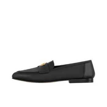 LOUIS VUITTON Soho Loafers Women's Black