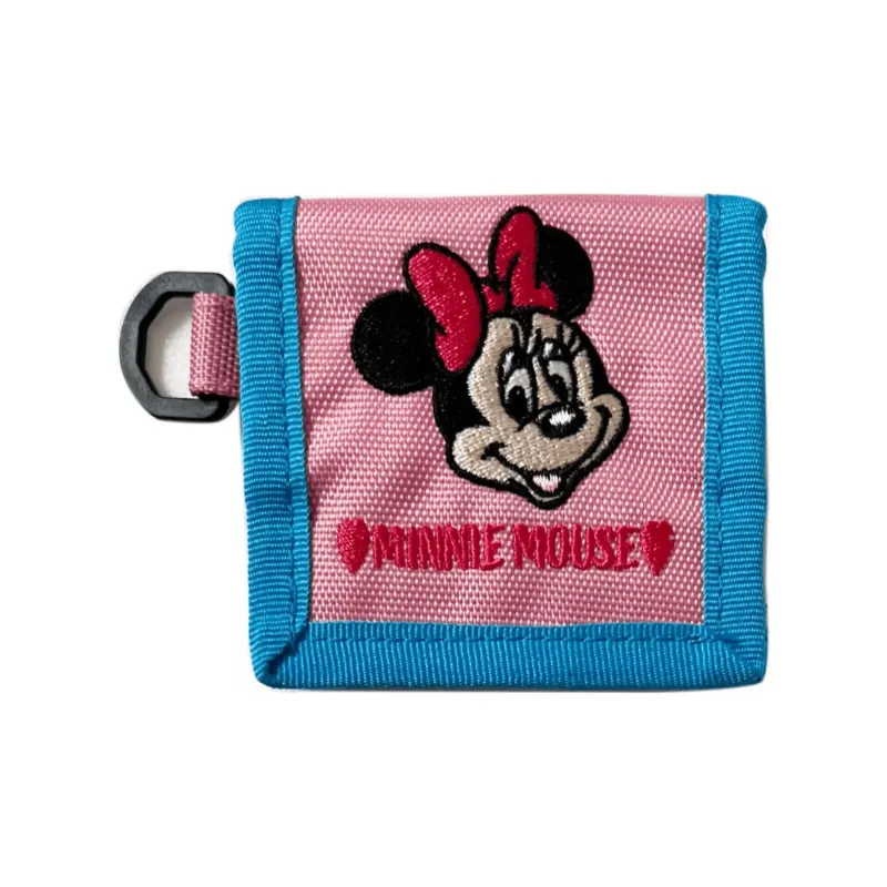 Disney Polyester Coin Purse Regular Women's Pink & Blue-0
