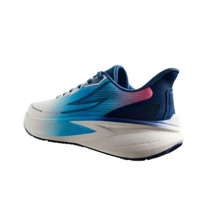Anta Cushioning Wear-Resistant Low-Top Running Shoes Men's Blue White-2