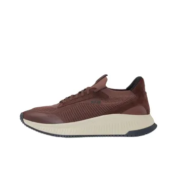 HUGO BOSS Low Top Casual Shoes Men's Dark Red