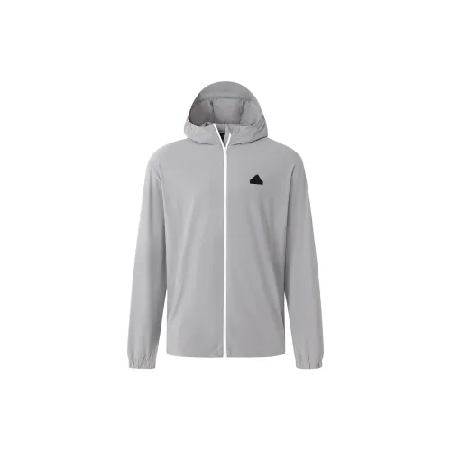 Adidas Jackets Men Pure Ice Gray