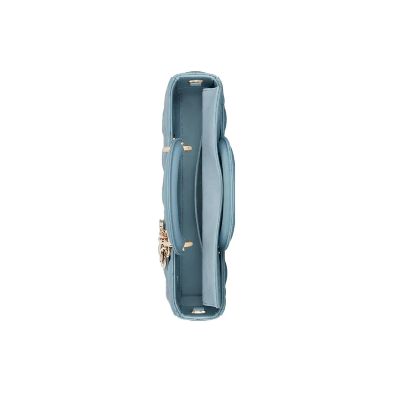 DIOR Lady D JOY Sheepskin Lady Dior Bag Shoulder Bag, Crossbody Bag, Handbag Women's Sky Blue-3