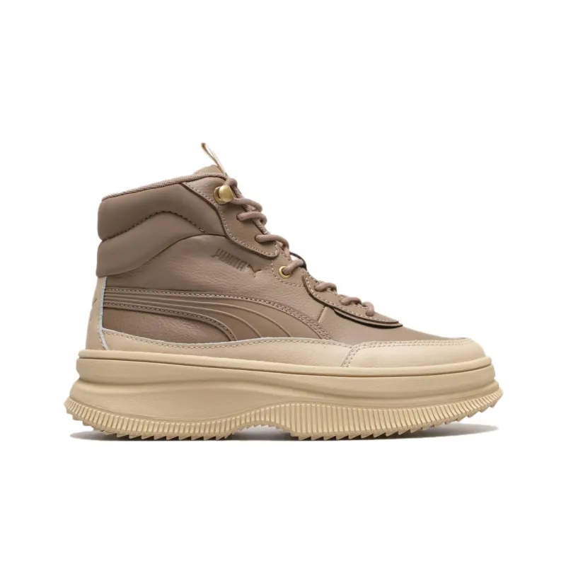 PUMA MAYRA Slip Resistant High Top Casual Shoes Women's Umber-1