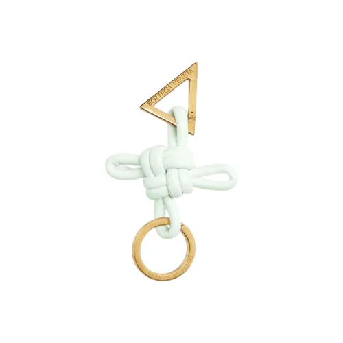 Bottega Veneta Logo Engraved Knotted Keyring