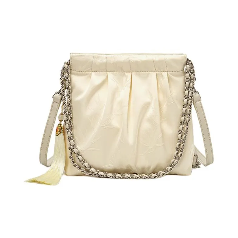 DAPHNE Backpacks Ecru-1